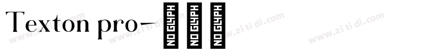 Texton pro字体转换